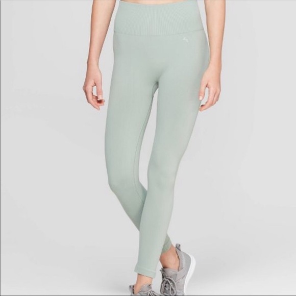 JoyLab Pants - Seamless Joy Lab sage green workout set sm…